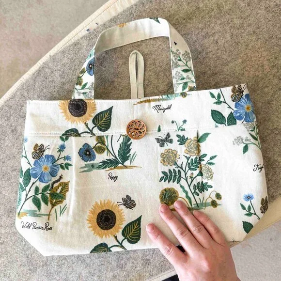 Handmade sunflower handbag spring purse - Picture 10 of 10